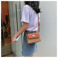 New Retro Straw Woven Bag 2021 Summer New Woven Female Bag Beach Bag main image 4