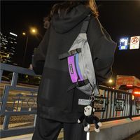 حقيبة صدر شخصية للأزواج أزياء نفس النوع Ins2021 حقيبة جيب رجال يابانية كورية تلميذة sku image 6