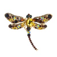 Alloy Diamond Super Flash Dragonfly Cartoon Brooch Female Pin Wholesale main image 7