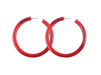 Acrylic Vintage Geometric Earring  (red) Nhll0176-red sku image 2