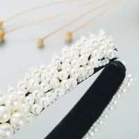 Bandeau De Perles Fines À La Main À La Mode Européenne Et Américaine En Gros main image 5