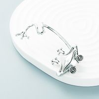 Autumn And Winter New Retro Frog Alloy Simple Creative Ear Clip Hip Hop Earrings main image 3