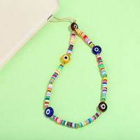 European And American Fashion Ethnic Style Colored Soft Ceramic Mobile Phone Lanyard Wholesale main image 3