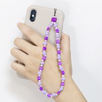 Heart Five-pointed Star Bracelet European And American Soft Ceramic Lanyard Mobile Phone Chain main image 1