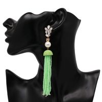 Bohemian Ethnic Style Long Tassel Earrings Wholesale Jewelry main image 4