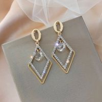Rhinestone-shaped Earrings Fashion Exquisite New Trendy All-match Earrings main image 2