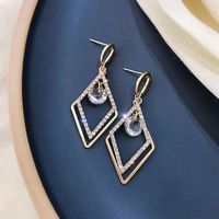 Rhinestone-shaped Earrings Fashion Exquisite New Trendy All-match Earrings main image 4