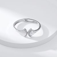New Fashion Diamond Spring Open Fan-shape Bracelet main image 3