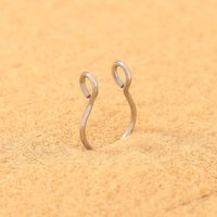 European And American Fashion Trend U-shaped Fake Nose Ring Without Piercing, Nose Nail Piercing Jewelry Manufacturer Wholesale main image 4