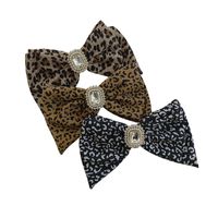 Korean Version Of Simple Leopard Bow Spring Clip Hairpin Hair Accessories main image 6