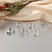 Fashion Women's Jewelry Dripping Love Snake Ring 6-piece Set main image 4