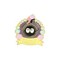 European Cute Baby Brooch Cartoon Little Girl Cute Cowboy Badge sku image 3