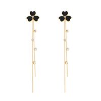 New Flower Earrings Fashion Long Tassel Earrings sku image 1