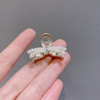 South Korea's Pearl Alloy Small Bangs Clip Broken Hairpin Girl Hair Catch sku image 11