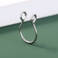 European And American Fashion Trend U-shaped Fake Nose Ring Without Piercing, Nose Nail Piercing Jewelry Manufacturer Wholesale sku image 2