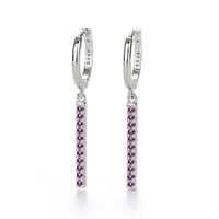 European And American S925 Silver Needle Tassel Fashion Earrings sku image 6