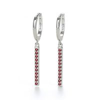 European And American S925 Silver Needle Tassel Fashion Earrings sku image 8