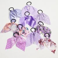 Adult Headdress Bow Knot Hair Ring Tie Hair Rubber Band Hair Rope main image 5