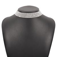 European And American Style Full Diamond Necklace sku image 2
