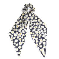 Foulard En Soie Noeud Papillon En Tissu Noeud Papillon Chouchou Avec Banderole De Fleurs Françaises sku image 17