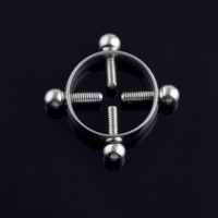 Fashion Geometric Stainless Steel Breast Ring Jewelry main image 2