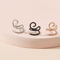 Ear Clip Without Pierced C-shaped Stainless Steel Ear Clip Personalized Earrings main image 6