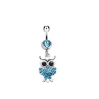 Fashion Steel Belly Button Nail Palm Fashion Belly Button Ring 4-piece Set main image 3
