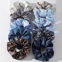 Simple Temperament Large Scrunchy Hair Ring Hair Rope Rubber Band main image 1