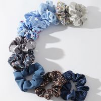 Simple Temperament Large Scrunchy Hair Ring Hair Rope Rubber Band main image 5