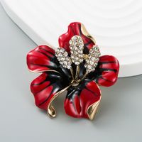 Color Flower Female Tide Personality Atmosphere Simple Pin Brooch main image 3
