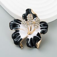 Color Flower Female Tide Personality Atmosphere Simple Pin Brooch main image 6