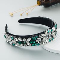 Autumn And Winter Fashion Baroque Color Rhinestone Headband main image 3