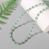 Böhmische Handgemachte Perlen Kristall Halskette Trend Farbe Anhänger Schmuck main image 5