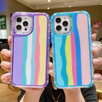 Cross-border New Arrival For  13 Phone Case  12 Rainbow Xs Three-in-one Glass 12pro Protective Case main image 1