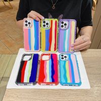Cross-border New Arrival For  13 Phone Case  12 Rainbow Xs Three-in-one Glass 12pro Protective Case main image 5