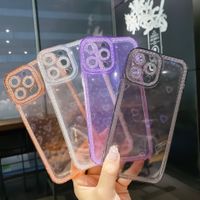 Fashion Laser Love Mobile Phone Case Transparent Suitable For Iphone Phone Case main image 4