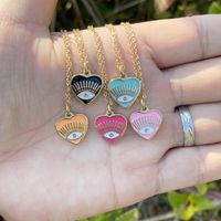 Stainless Steel 18K Gold Plated Fashion Plating Heart main image 4