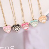 Stainless Steel 18K Gold Plated Fashion Plating Heart main image 5