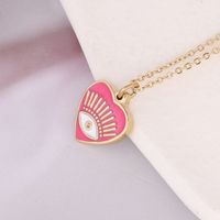 Stainless Steel 18K Gold Plated Fashion Plating Heart main image 6