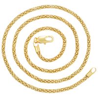 Maiskernkette Verkupfert Farberhaltende Kette Halskette Schmuckzubehör Perlenkette sku image 1