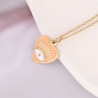 Stainless Steel 18K Gold Plated Fashion Plating Heart sku image 4
