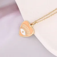 Stainless Steel 18K Gold Plated Fashion Plating Heart sku image 4