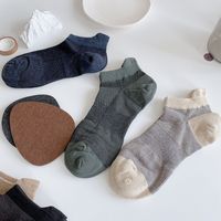 Chaussettes Chaussettes Pour Hommes Coton Déodorant Absorbant La Sueur Respirant Chaussettes D&#39;été Minces Pour Hommes main image 2