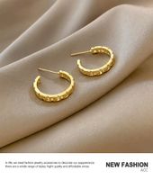 Retro Hollow Rune Earrings 2021 New Trendy Alloy Earrings Wholesale main image 3