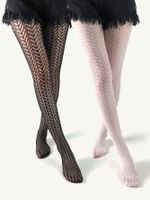 Fishnet Stockings Pantyhose Anti-hook Silk Jacquard Tattoo Socks main image 6