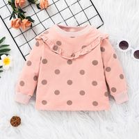 Autumn Girls' Fashion Tops Casual Middle And Small Children's Long-sleeved T-shirts Wholesale main image 1