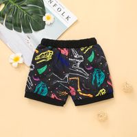 Children's Cartoon Tank Top Shorts Two-piece Clothes Casual Boys Sportswear Pants Suit main image 5