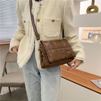 Autumn And Winter Solid Color Messenger Bag Wholesale main image 5