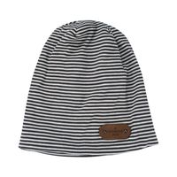 New Striped Pile Hat Spring Autumn And Winter Warm Knit Hat main image 6