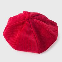 Autumn And Winter New Beret Female Retro Personality Octagonal Hat main image 4